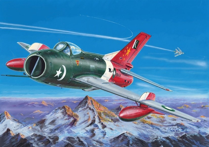 Kovozavody Prostejov KPM0160 Shenyang F-6C « Farmer-C » Fin 1/72 