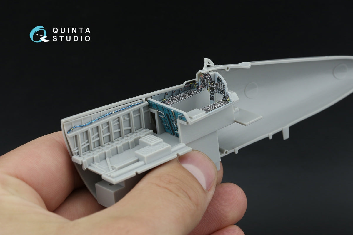 Quinta Studio QD48597 F-15A/F-15C Early/F-15J Early 3D-Printed &amp;amp; colored Interior on decal paper (Hasegawa) 1/48 – image 2