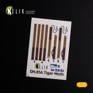 KELIK K32021 DH.81A Tiger Moth - Interior 3D Decal for ICM kit 1/32 – Bild 2