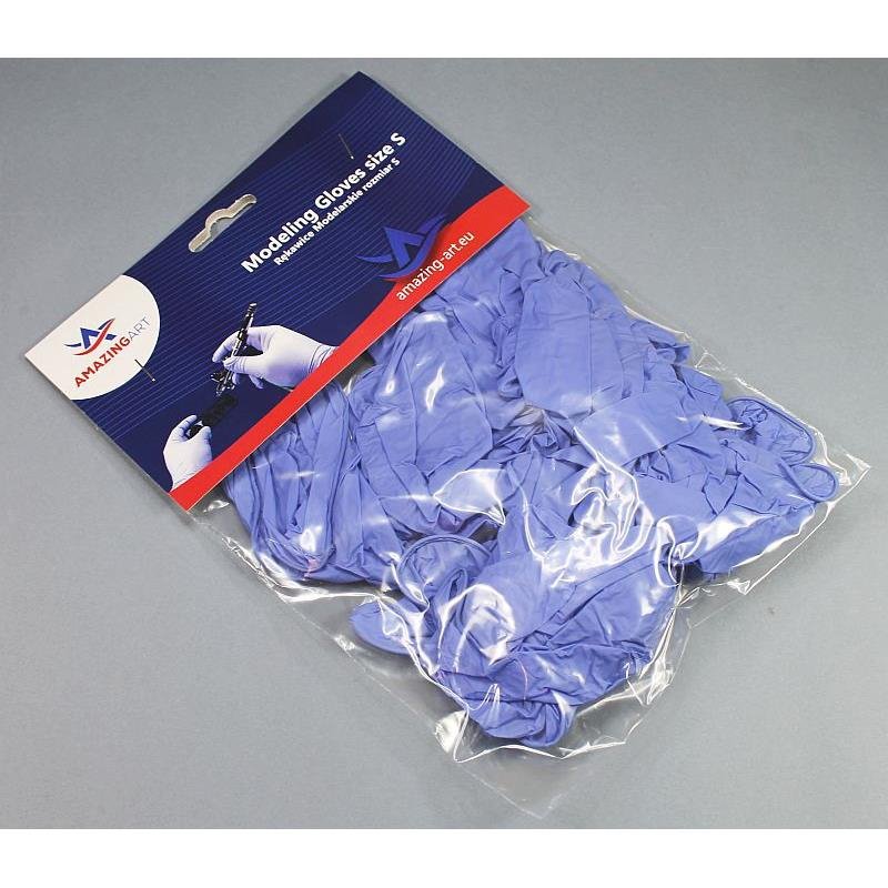 Amazing Art 19717 Modeling Gloves 10 pcs size S