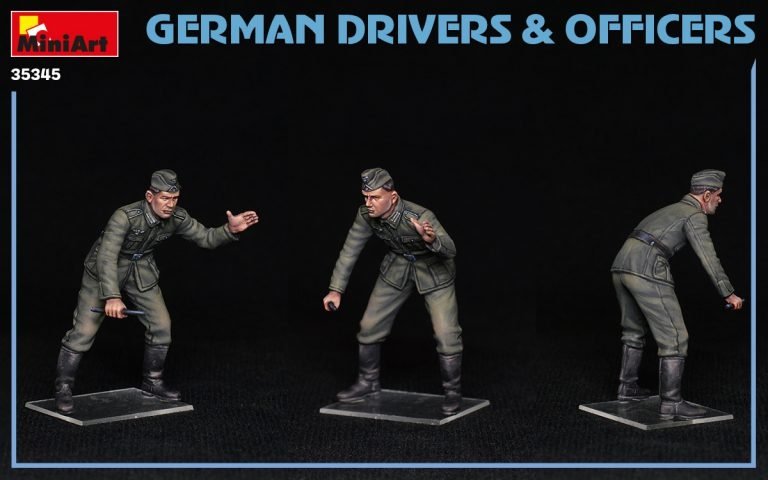 MiniArt 35345 German Drivers &amp;amp; Officers 1/35 – zdjęcie 3