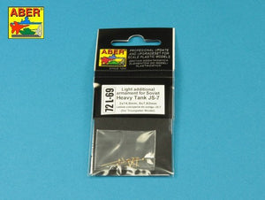 Aber 72L-69 Light additional armament for Soviet tank JS-7 1/72 – image 9