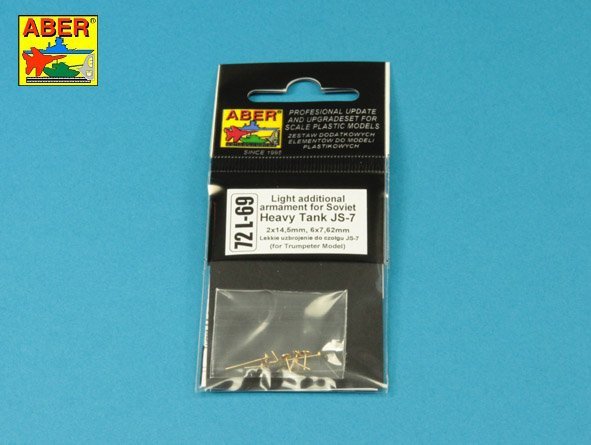 Aber 72L-69 Light additional armament for Soviet tank JS-7 1/72 – image 9