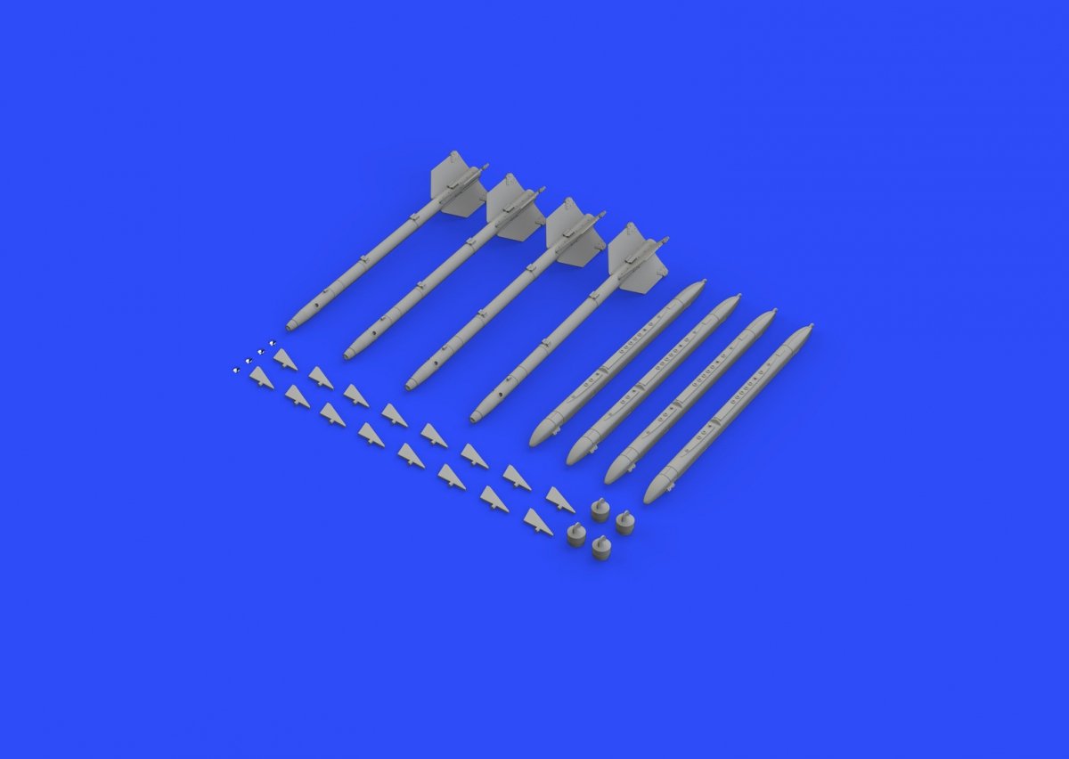 Eduard 648303 AIM-9G/ H Sidewinder 1/48