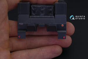 Quinta Studio QD35025 Krupp Protze 3D-Printed &amp;amp; coloured Interior on decal paper (for Tamiya kit) 1/35 – Bild 5