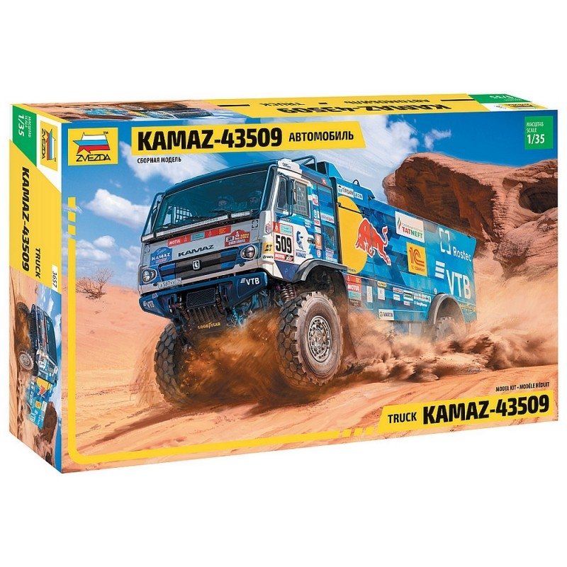 Zvezda 3657 Camion KAMAZ-43509 KAMAZ - MASTER 1/35