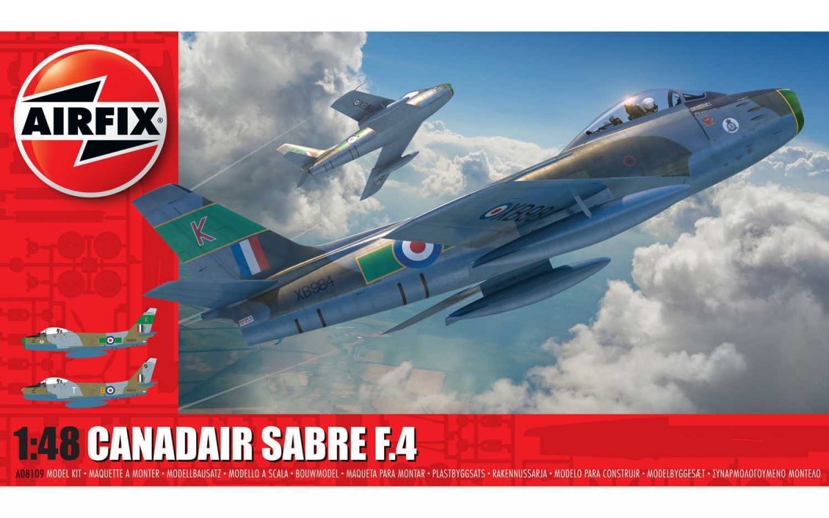 Airfix 08109 Canadair Sabre F.4 1/48
