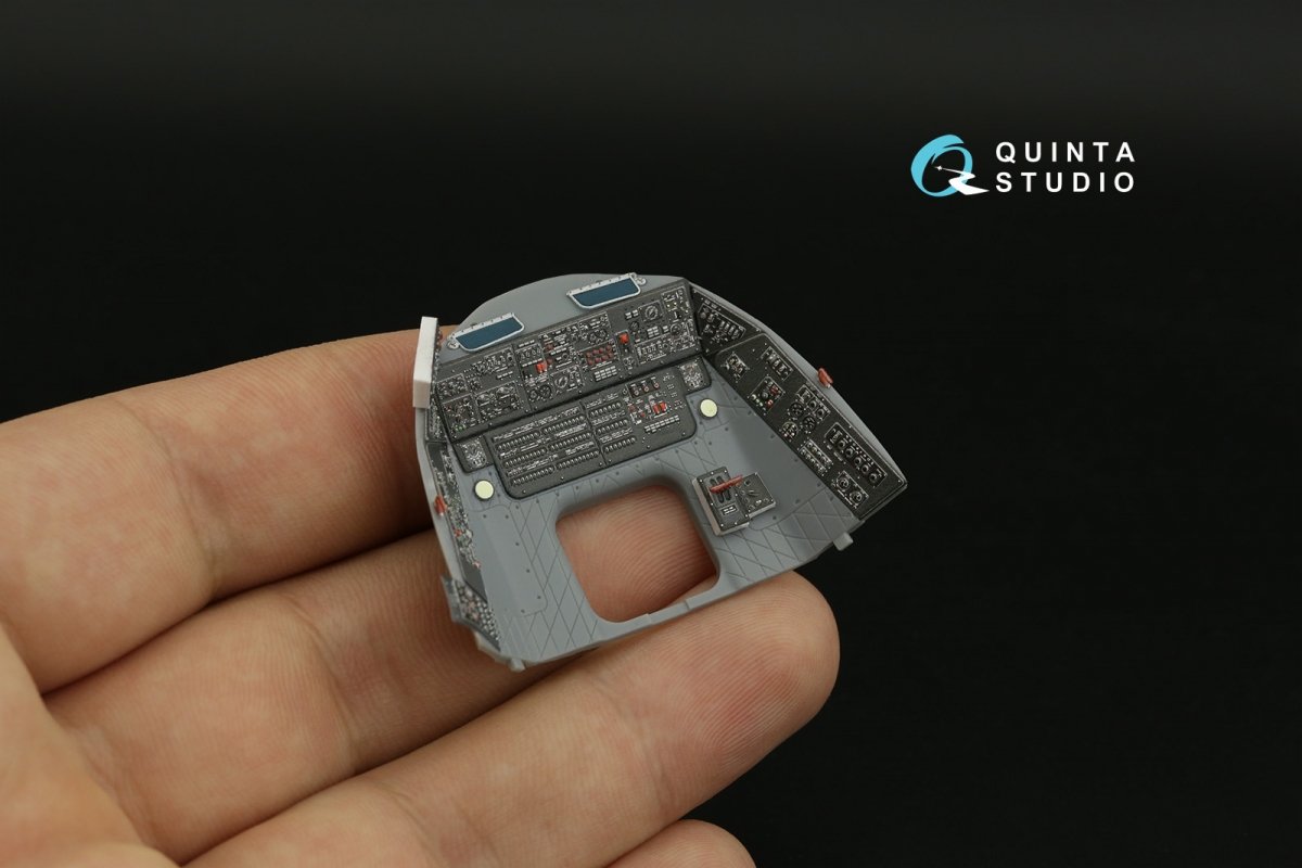 Quinta Studio QD48383 Mi-17 3D-Printed &amp;amp; coloured Interior on decal paper (Trumpeter) 1/48 – Bild 11