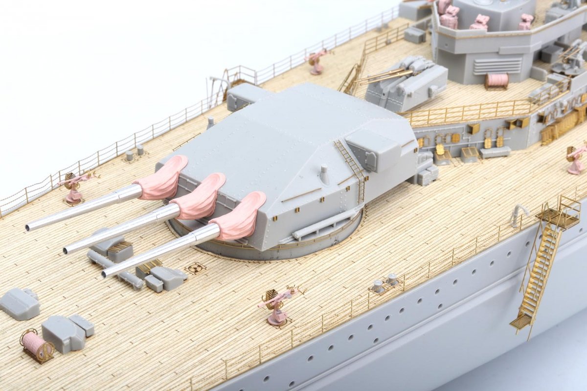 MK1 Design MS-20019 DKM Cuirassé SCHARNHORST PIÈCES D&amp;#39;ARMEMENT pour Trumpeter 1/200