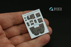 Quinta Studio QD32143 P-51D/K Mustang 3D-Printed &amp;amp; coloured Interior on decal paper (Dragon) 1/32 – zdjęcie 6