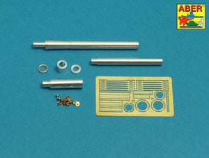 Aber 35L-147 125mm 2A46M-2 Barrell for Russian main battle tank T-72B1; T-80B; T-80BV; T-80BVD; T-90 (Trumpeter, Zvezda, mode b) 1/35 – immagine 2