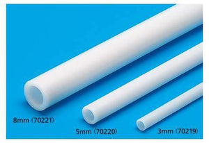 Tamiya 70221 Beams 8mm Pipe, rurka 3szt