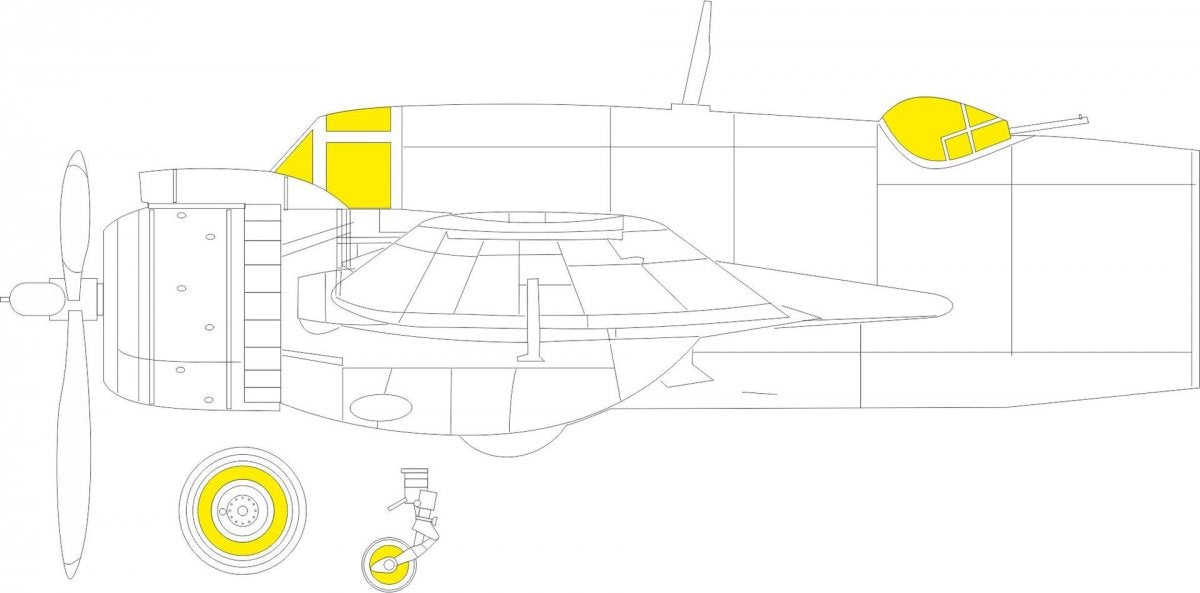 Eduard 644170 Beaufighter Mk. X LööKplus TAMIYA 1/48 – immagine 15