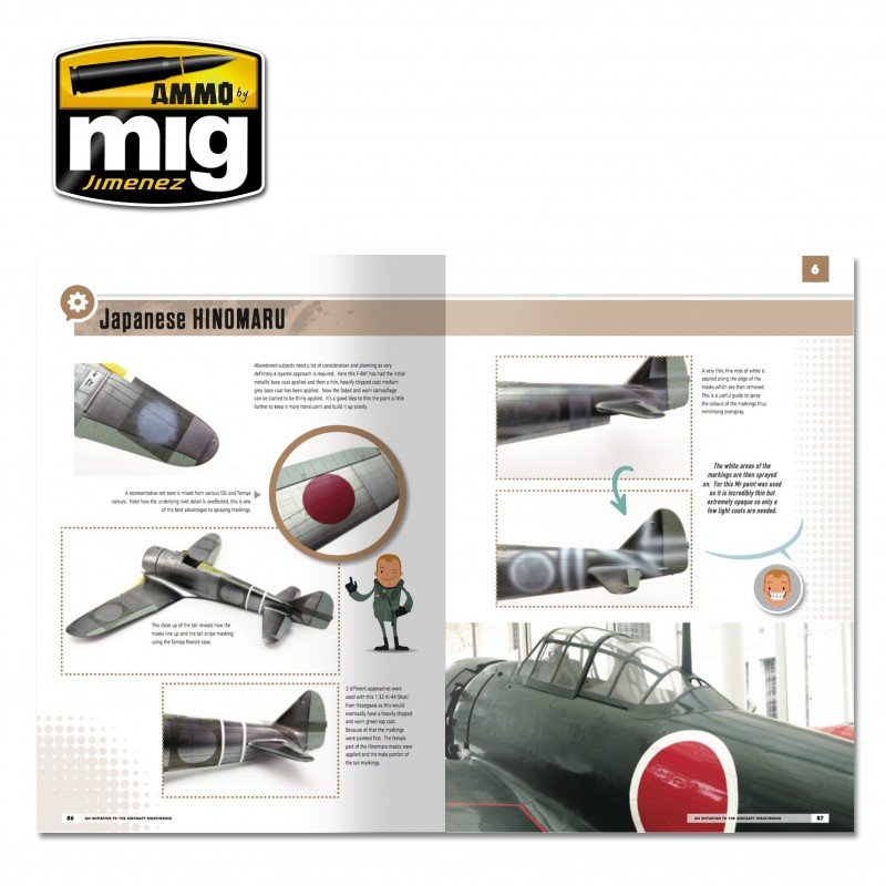 AMMO of Mig Jimenez 6030 MODELLING SCHOOL: AN INITIATION TO AIRCRAFT WEATHERING (English) – Bild 2