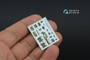 Quinta Studio QD48468 A6M2 Zero (Mitsubishi Prod.) 3D-Printed coloured Interior on decal paper (Academy) 1/48 – immagine 3