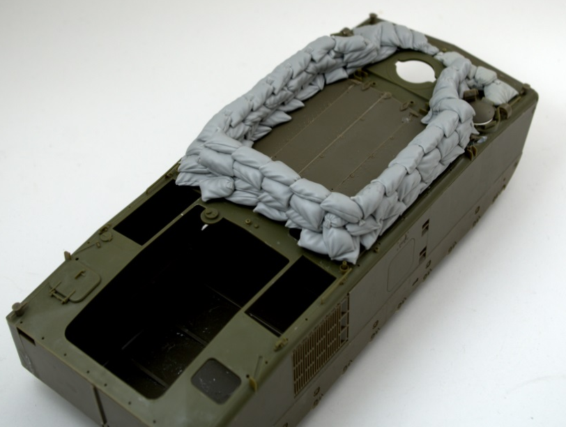 Panzer Art RE35-620 LVT-5 blindage de sacs de sable 1/35
