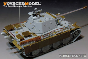 Maquette Voyager PEA437 Cheval blindé antiaérien allemand Panther G/Jagdpanther G2 de la Seconde Guerre mondiale (GP) 1/35 – image 4
