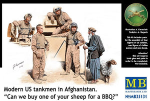 Master Box 35131 Tankistes américains modernes en Afghanistan (1/35)
