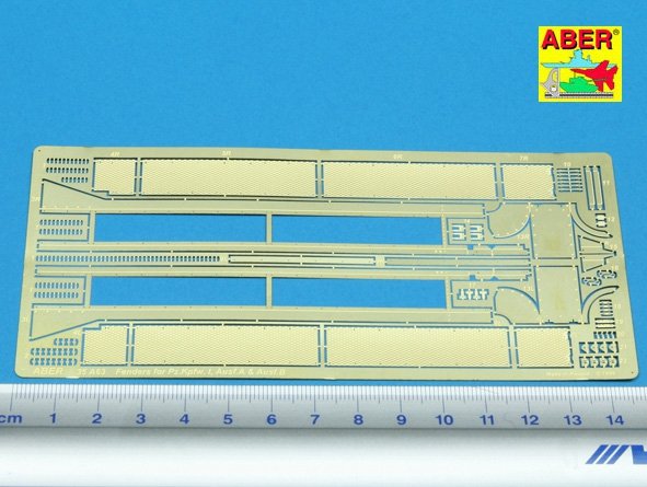 Aber 35A063 Błotniki do Panzer I, Ausf.A i B 1/35 – immagine 2