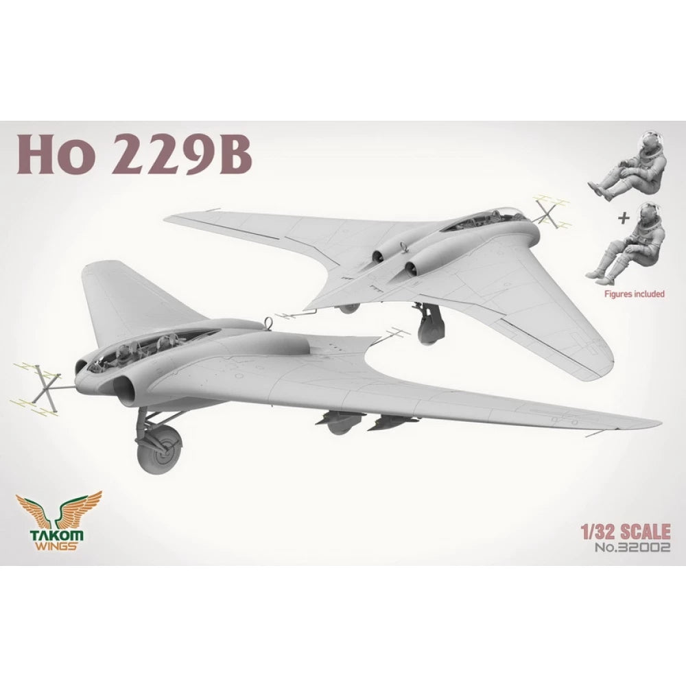 Takom 32001W Coffret Ho 229 - Ho 229A + Ho 229B + Ho 229 Pilot (Edition Limitée) 1/32  – image 8