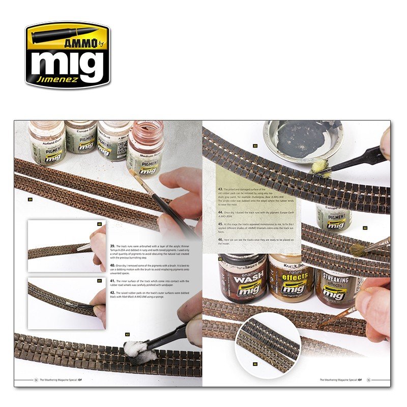 Ammo of Mig Jimenez 6128 TWMS - HOW TO PAINT IDF TANKS - WEATHERING GUIDE (English) – immagine 5