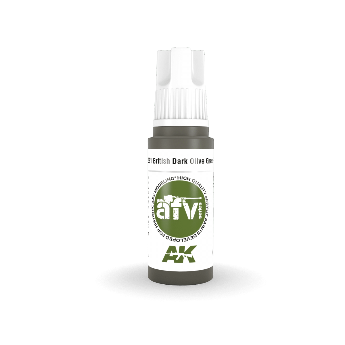AK Interactive AK11381 British Dark Olive Green PFI 17ml – imagen 2