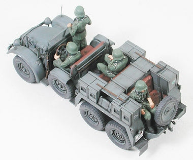 Tamiya 35259 Krupp Protze 1 Ton (6x4) Kfz.69 Towing Truck w/3.7cm Pak 1/35 – immagine 5