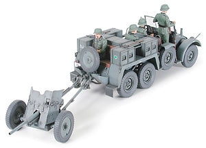 Tamiya 35259 Krupp Protze 1 Ton (6x4) Kfz.69 Towing Truck w/3.7cm Pak 1/35 – immagine 6