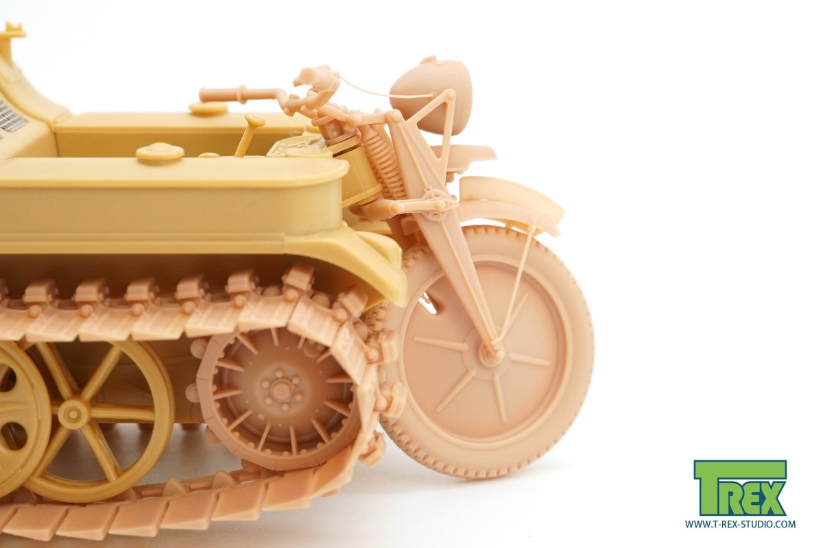 T-Rex Studio TR35098 Kettenkaraftrad Front Fork 1/35 – imagen 3