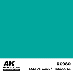 AK Interactive RC980 Russian Cockpit Turquoise 17 ml