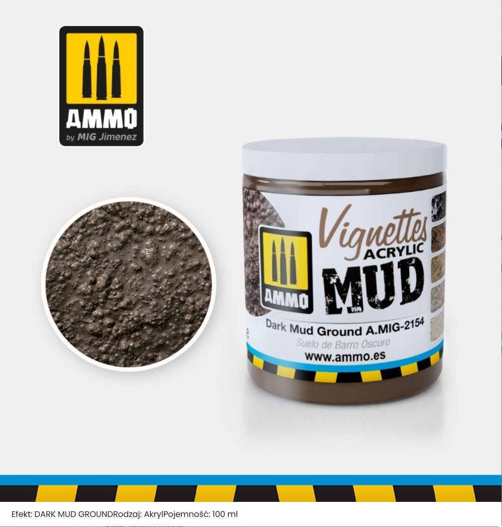 Ammo of Mig 2154 TEXTURE: DARK MUD GROUND 100 ml