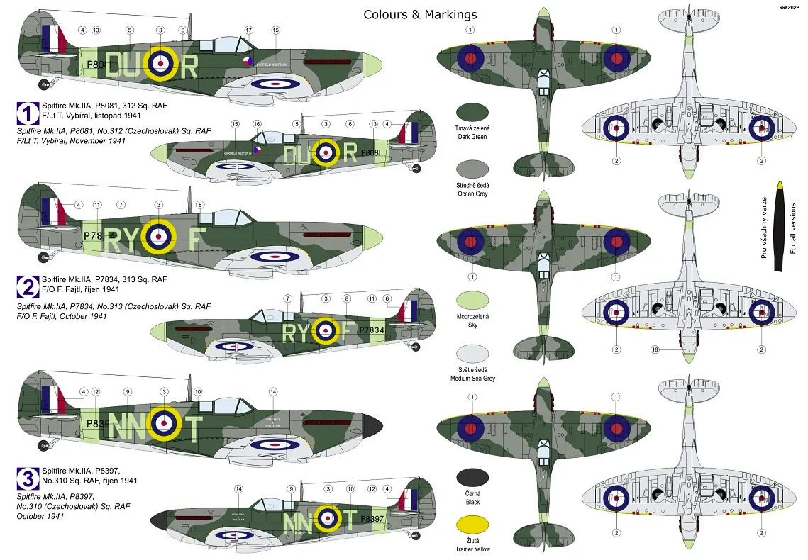 Kovozavody Prostejov KPM0304 Spitfire Mk.IIa „Far from Home“ 1/72 – Bild 2