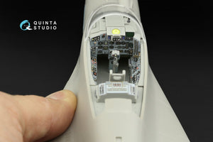 Quinta Studio QD32175 MiG-29 9-12 Fulcrum A 3D-Printed &amp;amp; coloured Interior on decal paper (Trumpeter) 1/32 – imagen 11
