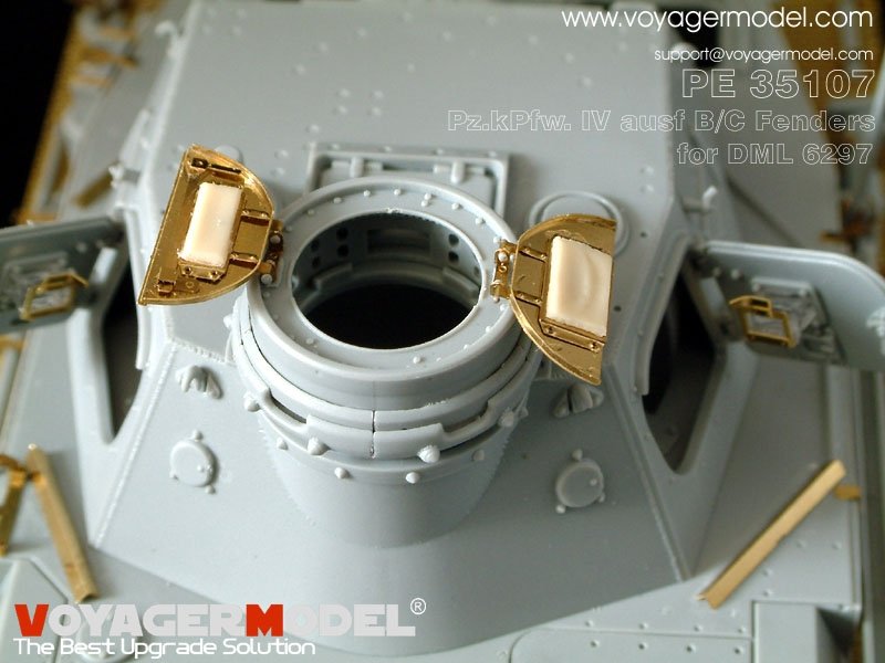 Voyager Model PE35107 Pz.kPfw. IV Ausf B/C (For DRAGON 6297) 1/35 – Bild 4