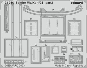Eduard BIG2405 Spitfire Mk. IXc AIRFIX 1/24 – immagine 2