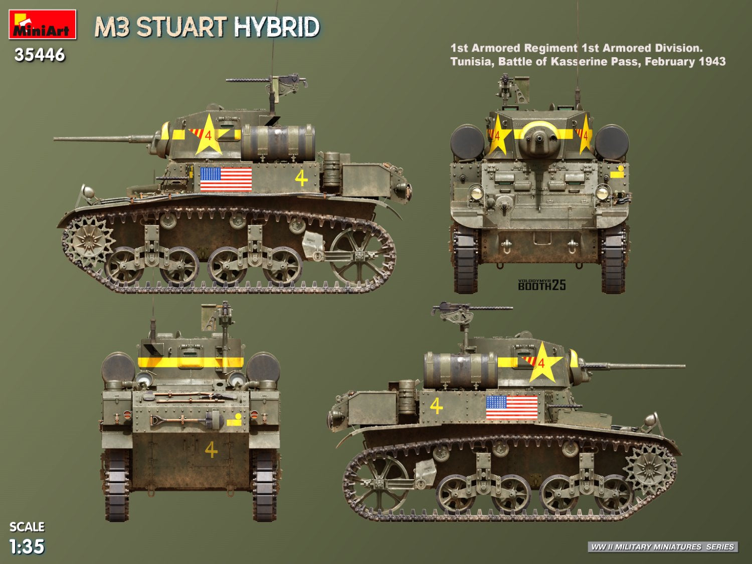MiniArt 35446 M3 Stuart hybride 1/35 – image 11
