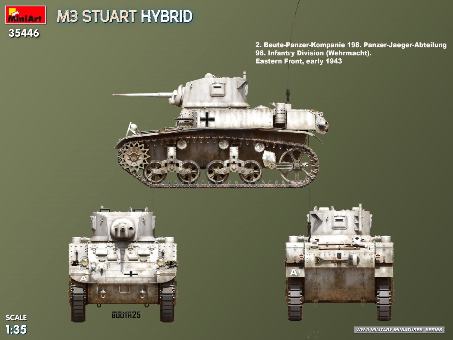 MiniArt 35446 M3 Stuart hybride 1/35 – image 14