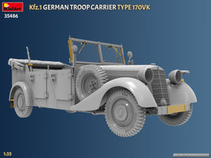 MiniArt 35486 Kfz.1 German Troop Carrier Type 170VK 1/35 – imagen 3