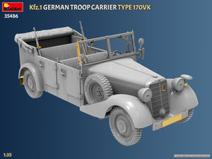MiniArt 35486 Kfz.1 German Troop Carrier Type 170VK 1/35 – imagen 5
