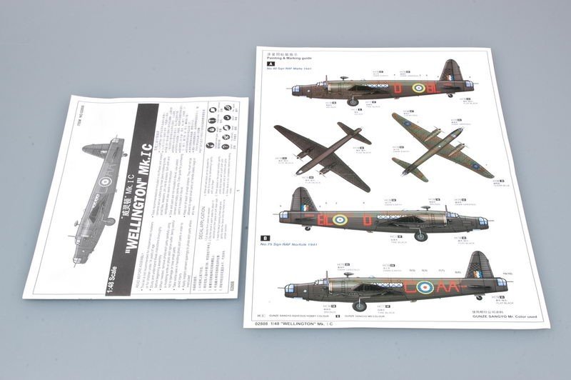 Trumpeter 02808 WELLINGTON Mk.1C 1/48 – Bild 2
