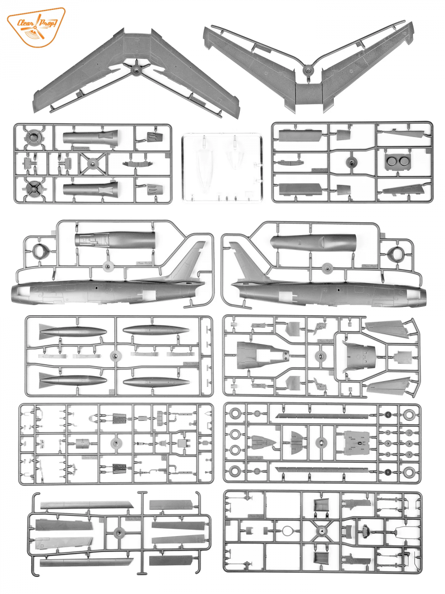 Clear Prop! CP4824 F-86A Saber ADVANCED KIT 1/48 – image 4