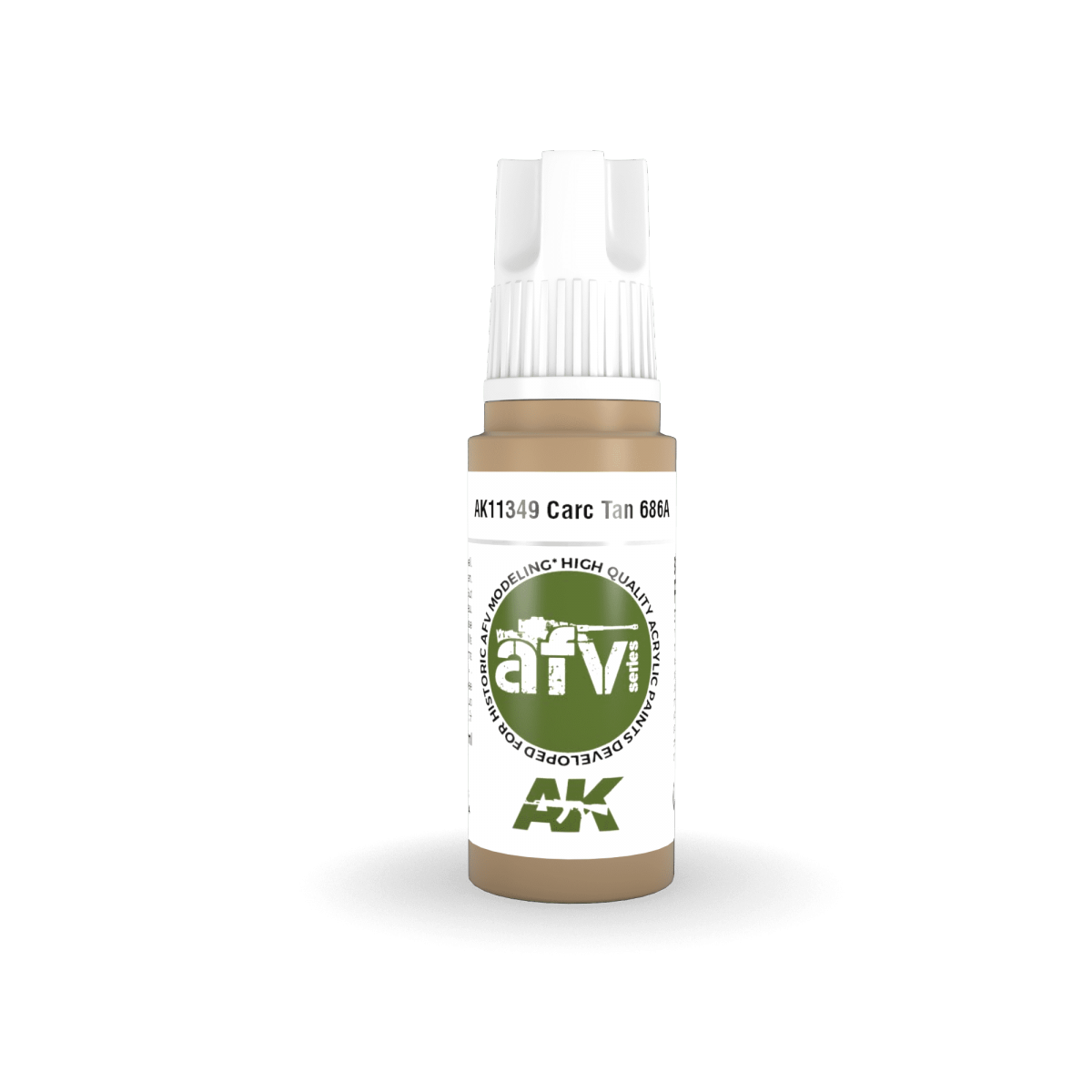AK Interactive AK11349 CARC Tan 686A (FS33446) 17ml – Bild 2