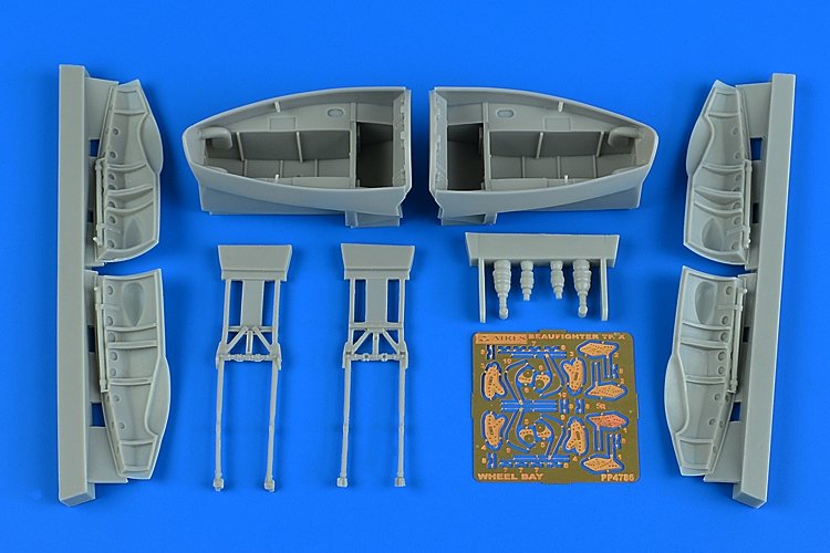 Aires 4786 Beaufighter TF.X wheel bay set 1/48 REVELL