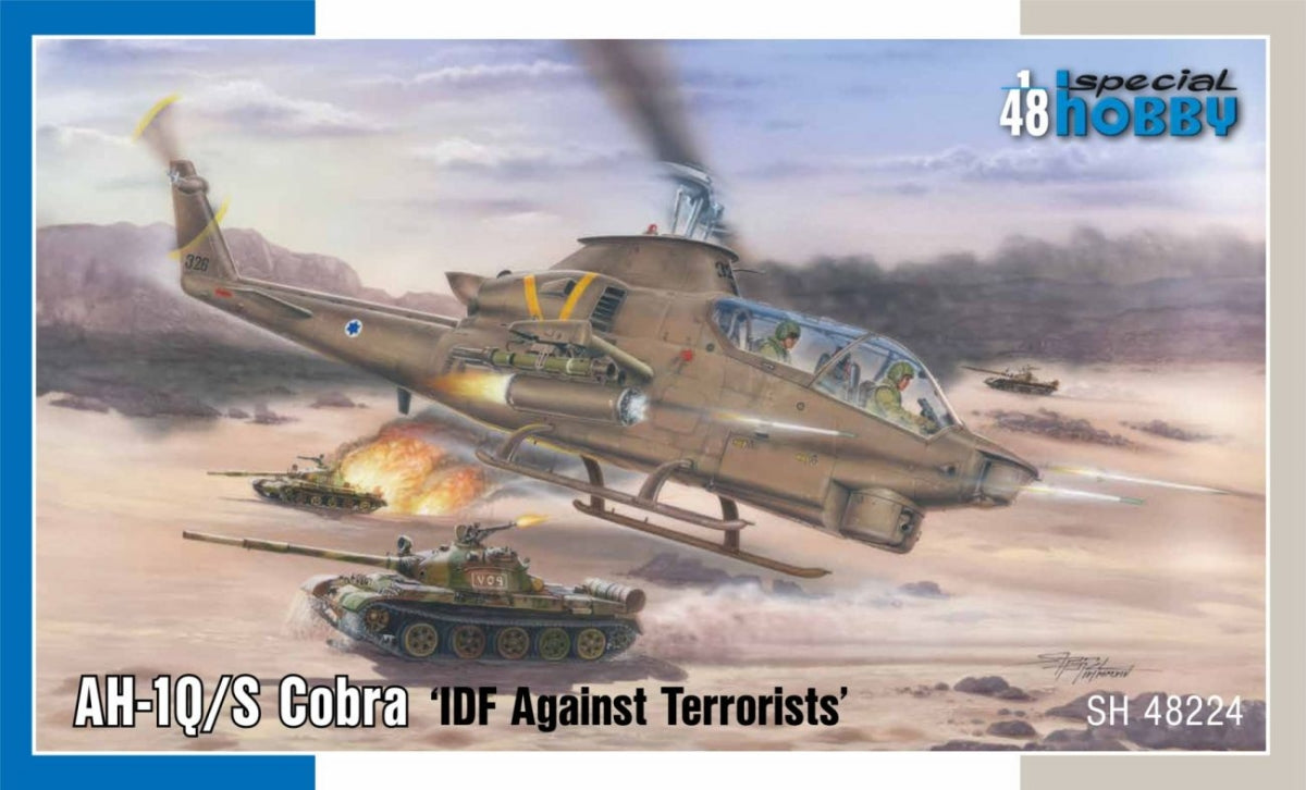 Special Hobby 48224 AH-1Q/S Cobra « IDF contre les terroristes » 1/48 – image 2