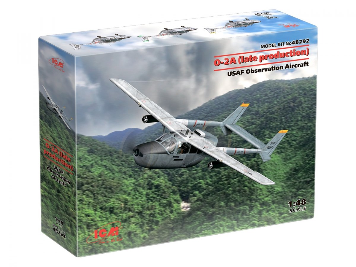 ICM 48292 O-2A (late production) USAF Observation Aircraft 1/48 – Bild 2