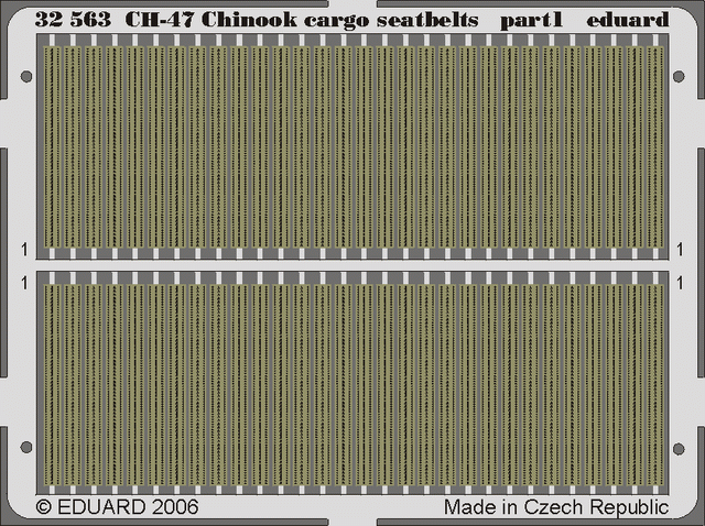 Eduard 32563 CH-47 Chinook cargo seatbelts 1/35 TRUMPETER – Bild 2