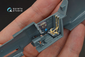 Quinta Studio QD48095 Bf 109G-14 3D-Printed &amp;amp; coloured Interior on decal paper (for Eduard kit) 1/48 – Bild 6