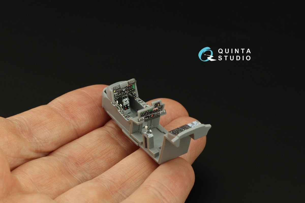 Quinta Studio QD72107 OV-10A Bronco 3D-Printed &amp;amp; coloured Interior on decal paper (ICM) 1/72 – Bild 10