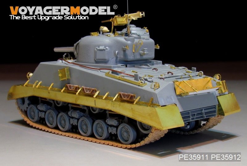 Voyager Model PE35912 WWII US M4A3 HVSS Fenders/Track Cover for DRAGON 1/35 – Bild 2