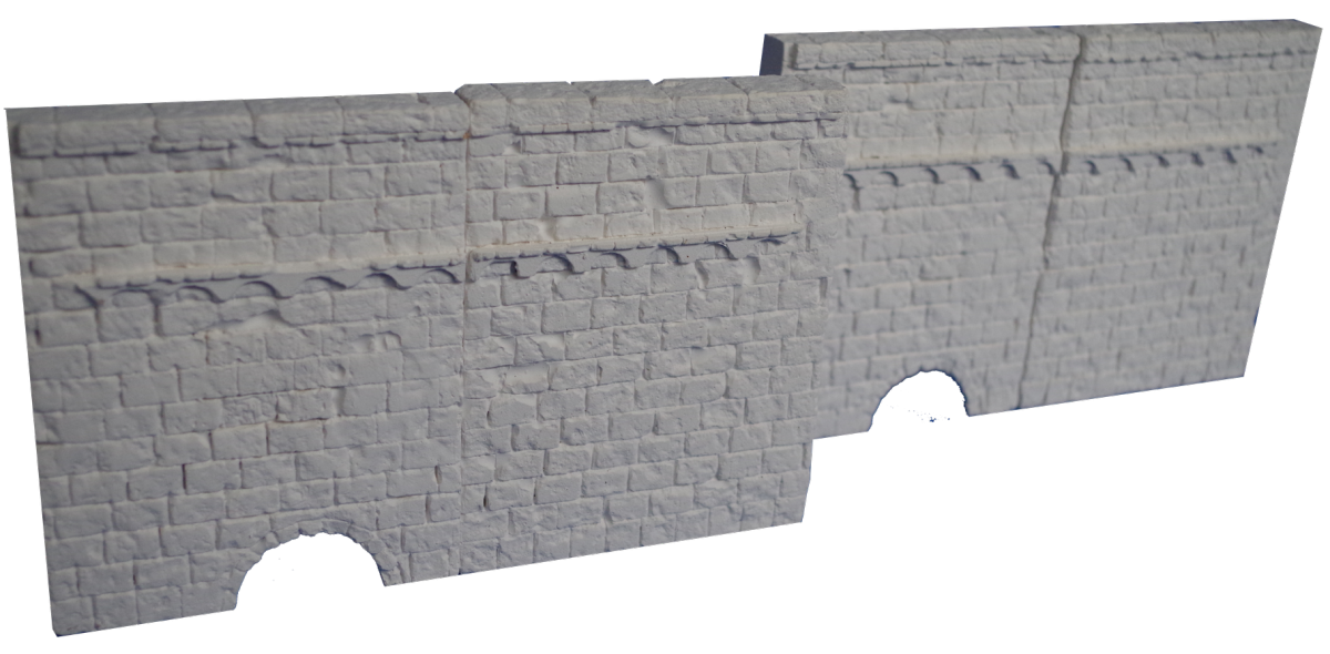 RT-Diorama 35016 Embankment wall (4pcs) 1/35 – immagine 2